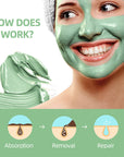 Organic Green Tea Clay Mud Mask 2.8 oz