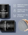 Natural Dead Sea Mud Mask for Face and Body 8.8 oz