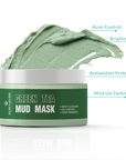 Organic Green Tea Clay Mud Mask 2.8 oz